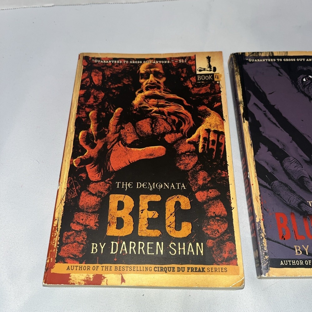 THE DEMONATA SERIES paperback books lot of 3‎  BY DARREN SHAN - Books 4,5 And 9 - Picture 2 of 8
